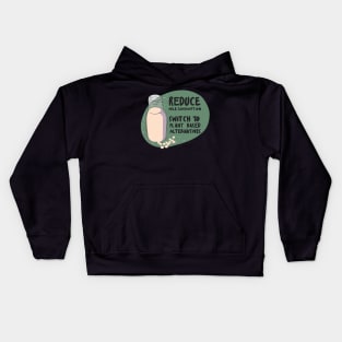 Reduce milk consumption Kids Hoodie